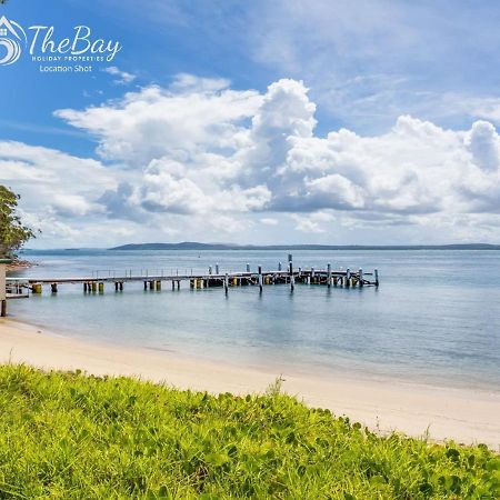 Karinya At Little Beach Upstairs Villa Nelson Bay Exterior foto